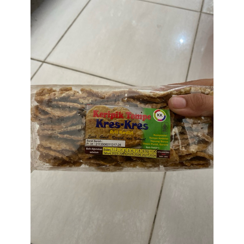 

Keripik Tempe Berat 180 Gram