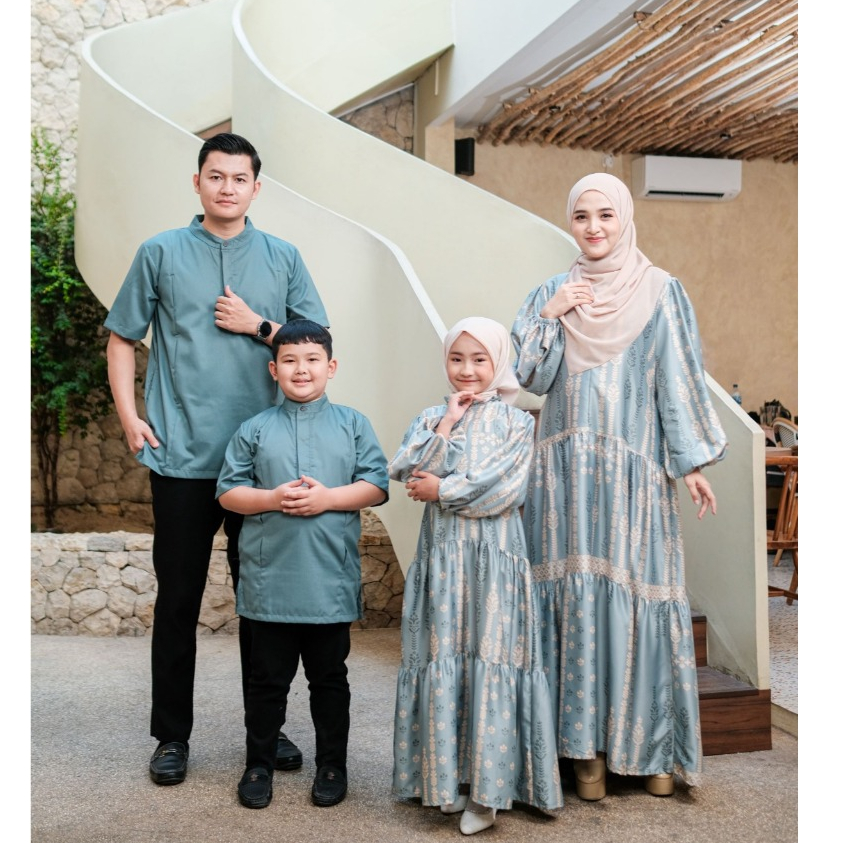 DRUPALA FAMILY SET GAMIS KOKO SET KEMBAR COUPLE KELUARGA