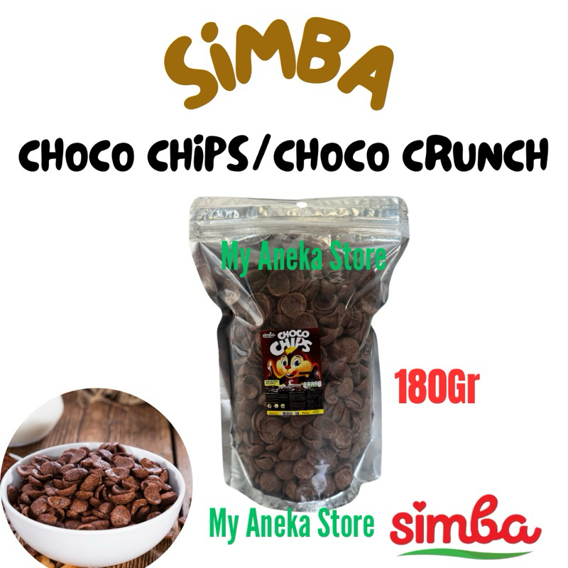 

SIMBA 180GR Choco Chips / Choco Crunch / Coco Simba Bulky Richeese Nabati ASLI/ topping