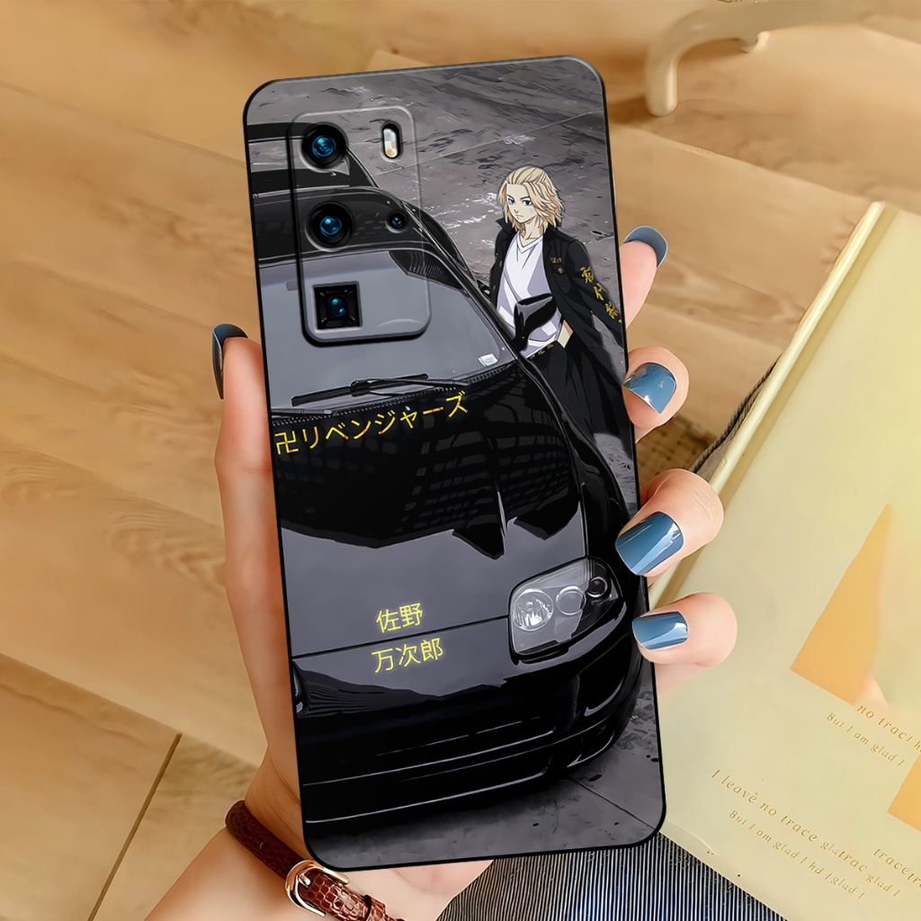 Case HP Huawei P40 / Huawei P40 Pro Terbaru Softcase Fashion Motif Car Ani Case Anti Slip Pelindung 