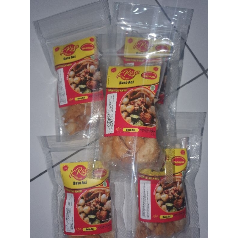 

baso aci instan murah dan enak ( dikirim kemasan polos)