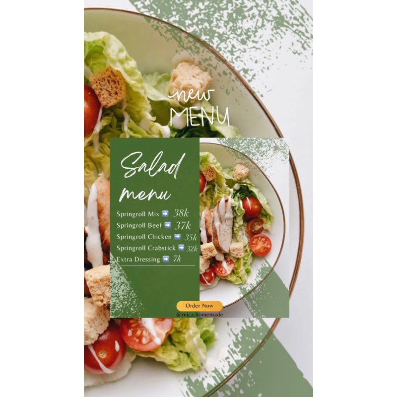 

Spring Roll Salad by MICA HOMEMADE