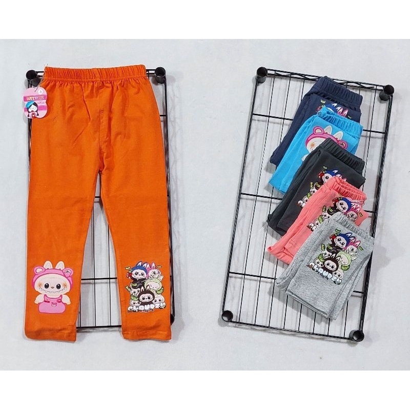 (PAKET HEMAT ISI 3 PCS) LEGGING ANAK PEREMPUAN/LEGGING ANAK CEWEK,LEGGING BORDIR 3-12 TAHUN