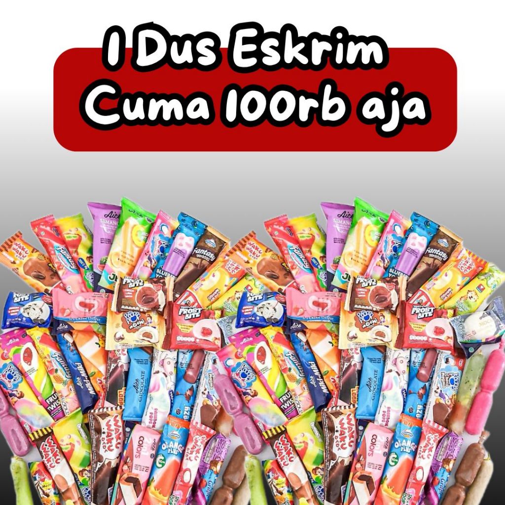

Paket Mukbang All Brand Ice Cream