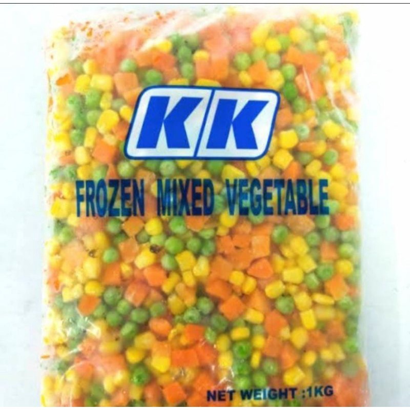 

KK MIX VEGETABLE 1 KG