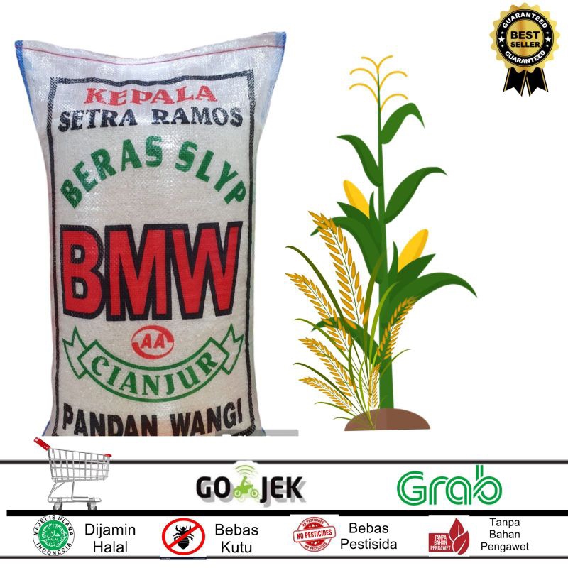 

BERAS PANANN WANGI BMW Cianjur 5kg/10kg/20kg