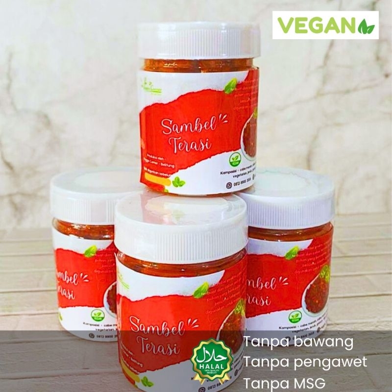 

VEGGIE CORNER Sambel Terasi Vegetarian Vegan Frozen Frozen