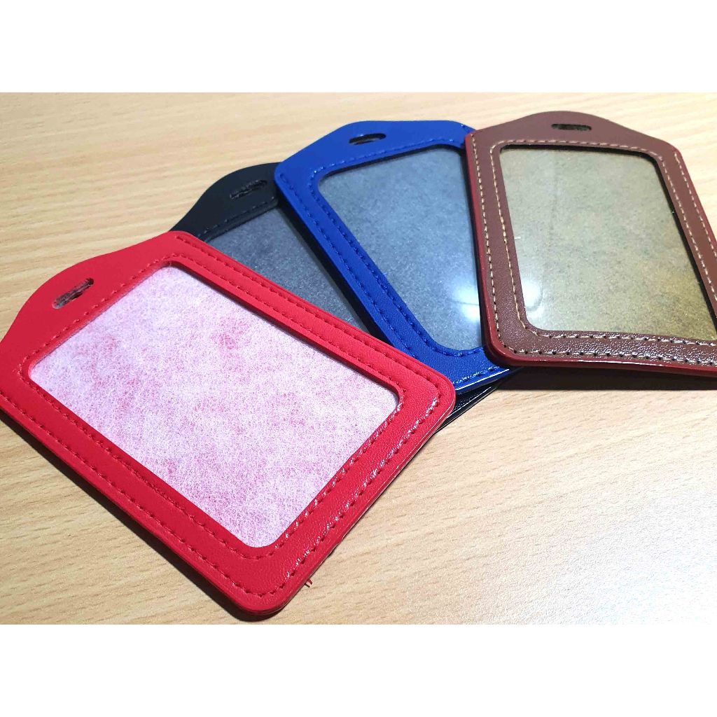 

FRAME Casing Tempat ID Card Holder KULIT Imitasi Portrait