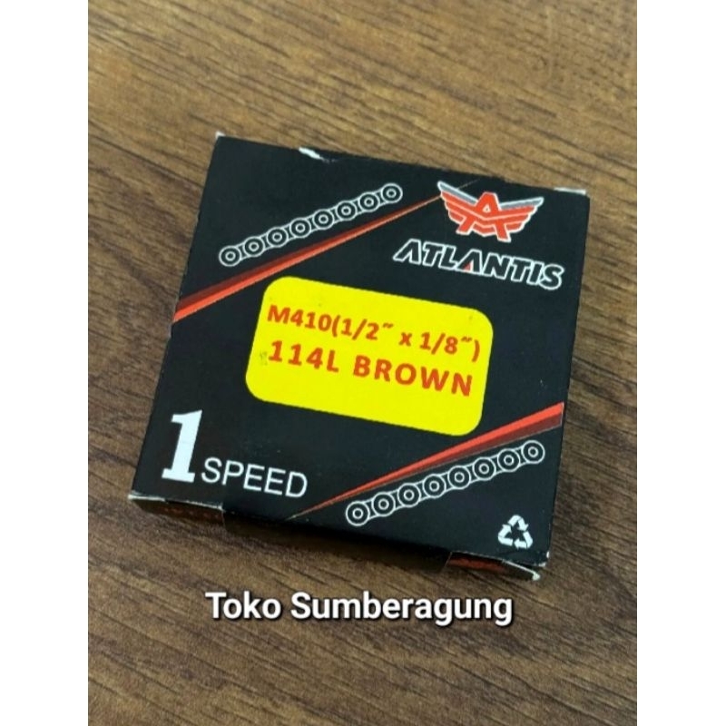 Rantai Atlantis single speed Rantai sepeda BMX Rantai sepeda Fixie Rantai sepeda mini rantai sepeda 