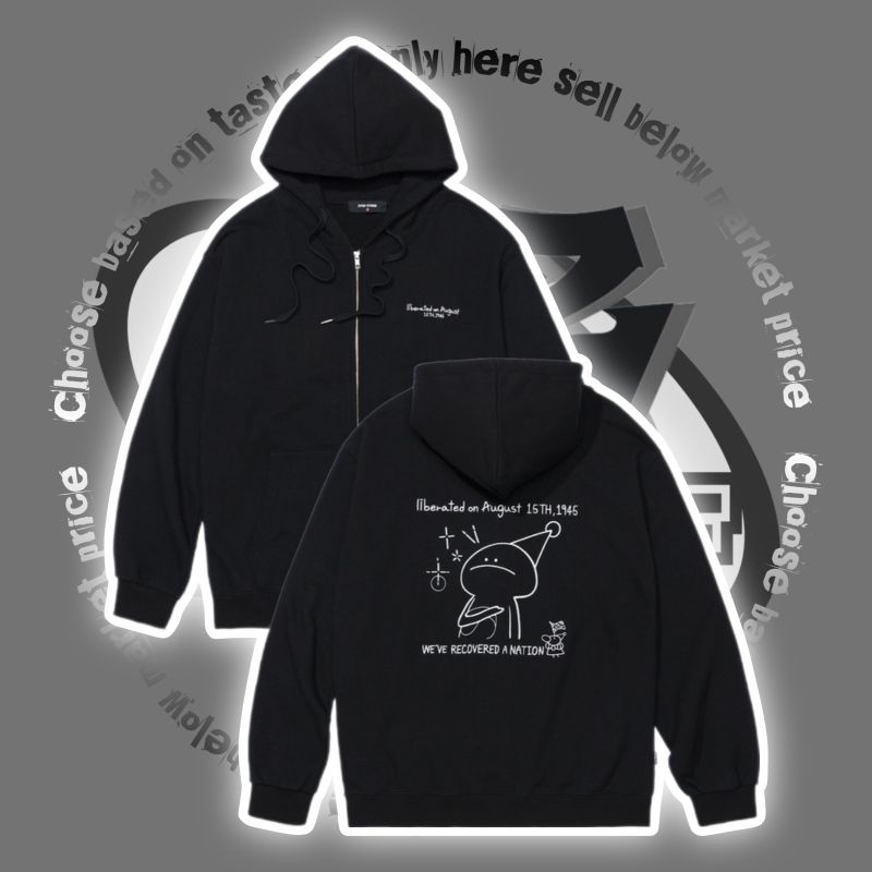 ZIPPER HOODIE COMPAGNO STUDIO (SECOND)