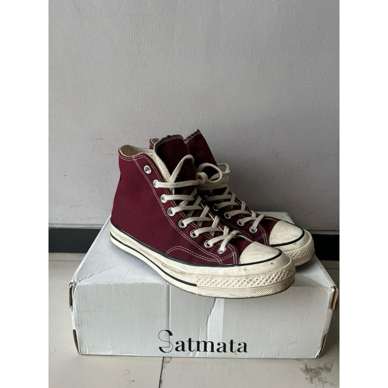 Converse 70s red maroon
