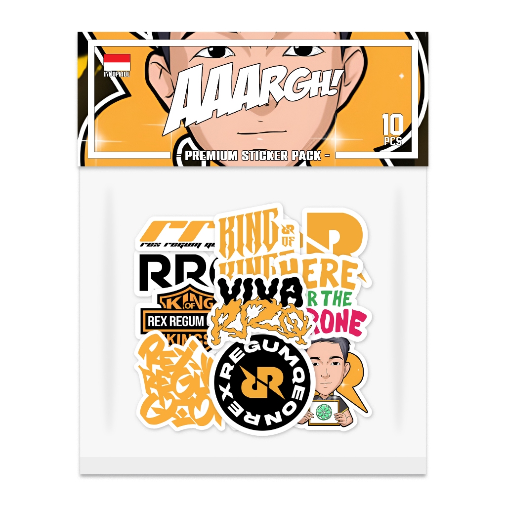 

Stiker TEAM RRQ Sticker Pack vol. 2 (King of Kings)