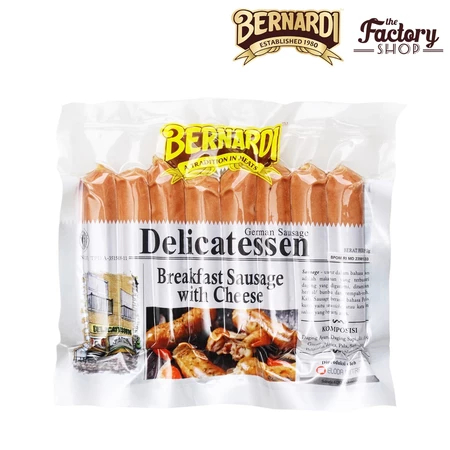BERNARDI DELICATESSEN BREAKFAST CHEESE 190G