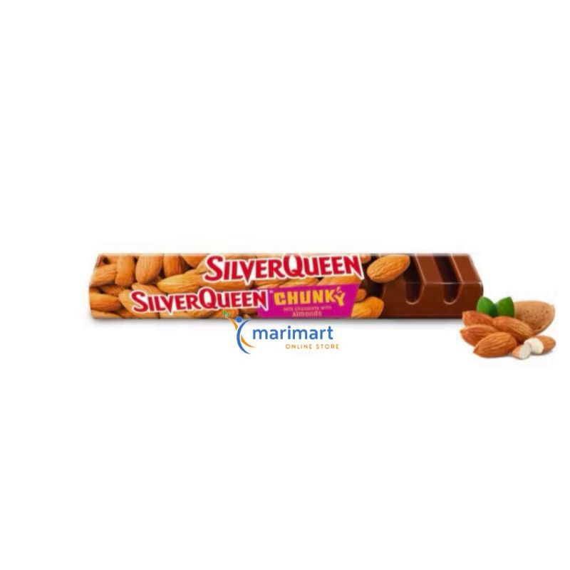 

SILVERQUEEN Chunky Bar Almond 85gr