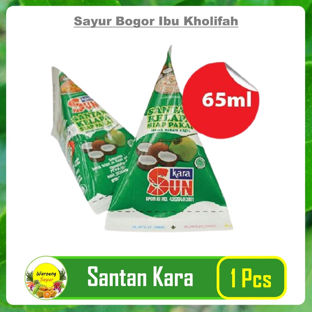

Santan Kelapa Kara 60 Ml Bumbu Dapur Bumbu Instan Sembako Murah bogor