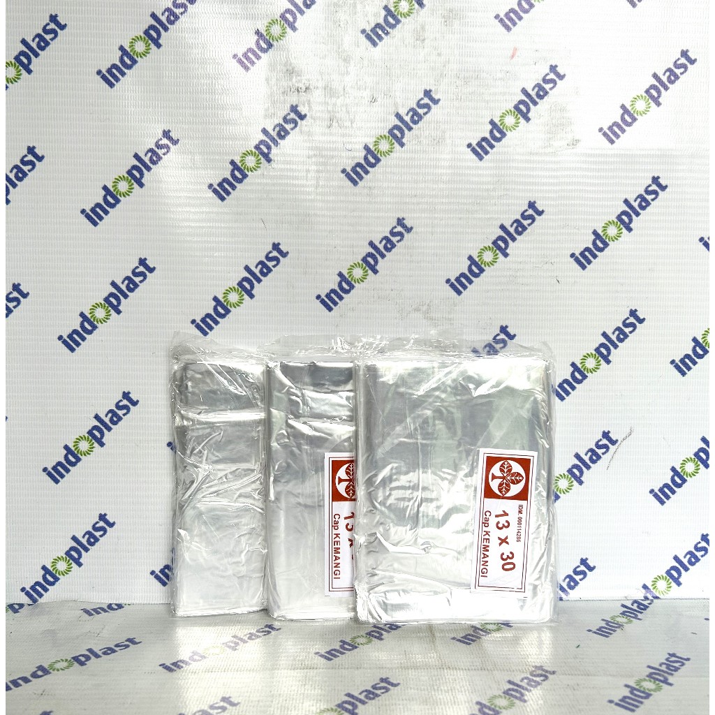 Plastik PP Kemangi Bening Ukuran 13x30