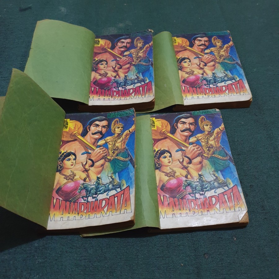 Komik Indonesia Lawas Jadul : Mahabharata BUNDLE Cetakan 1984