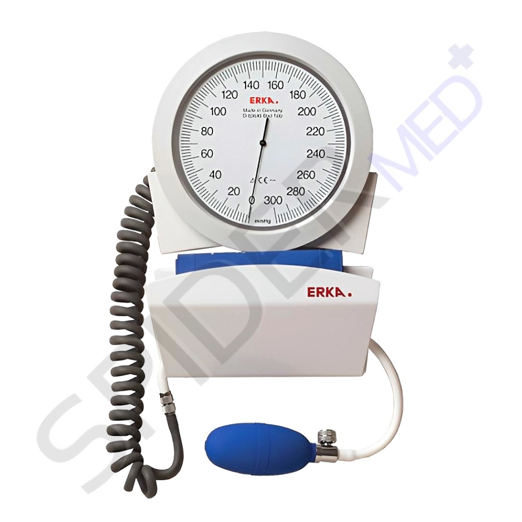 Erka Vario Aneroid Sphygmomanometer Wall Model Tensimeter Dinding Erka Manometer