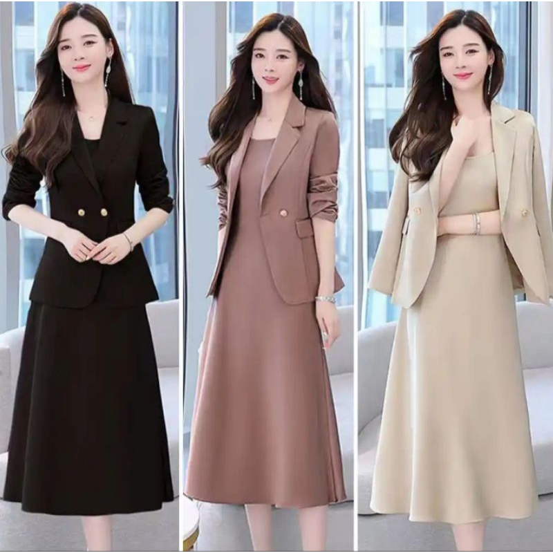 [PROMO]Atasan Blazer Jas Wanita Casual Semi Formal Jas Blazer Wanita Staily Terbaru Jas Blazer Wanit