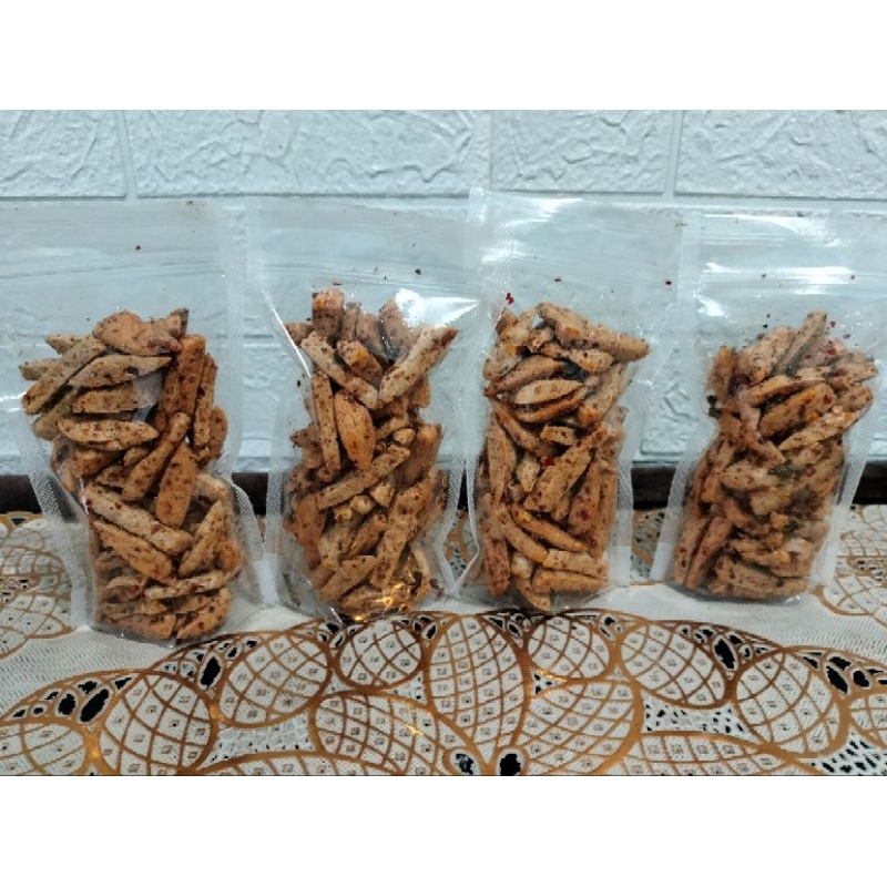 

Basreng Pedas Daun Jeruk 80 gram