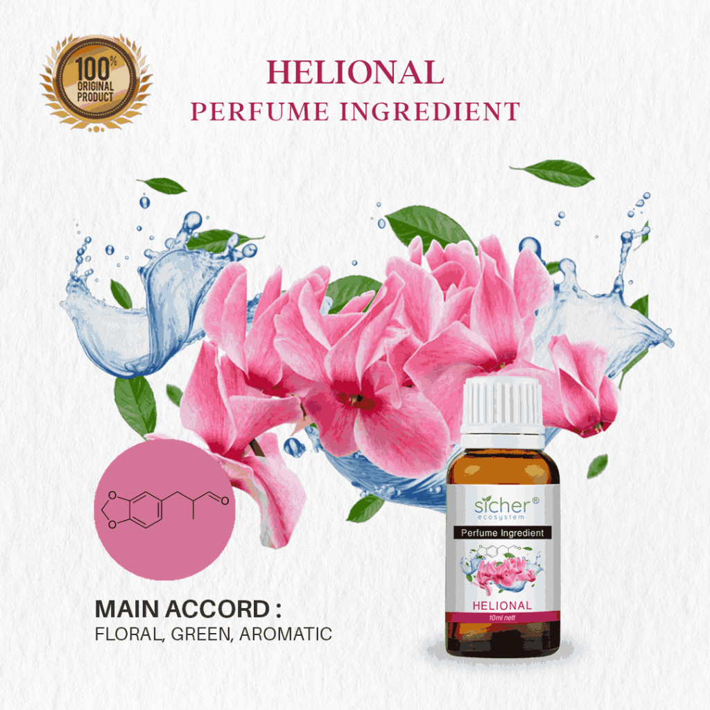 Sicher RAW Material / Perfume Ingredient / Natural Isolate Oil Helional 10ml