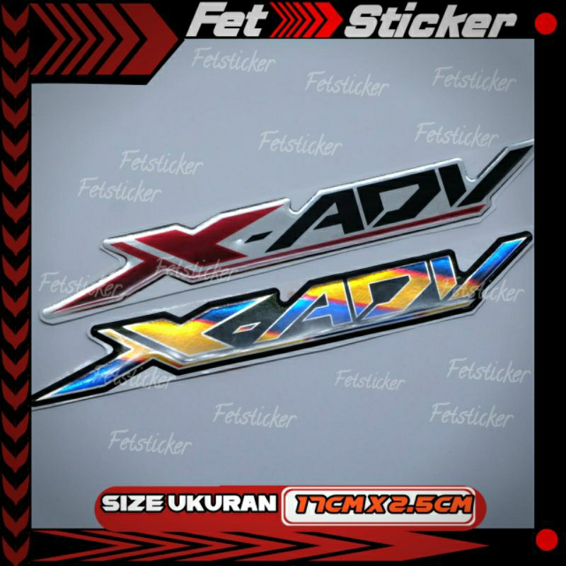 Emblem Timbul Honda X Adv / Emblem Honda Adv 150 / Emblem Honda Adv 160