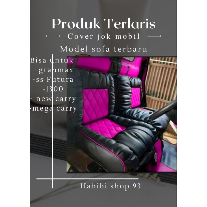 sarung jok granmax,ss futura,l300,new carry,Mega carry model sofa wjik
