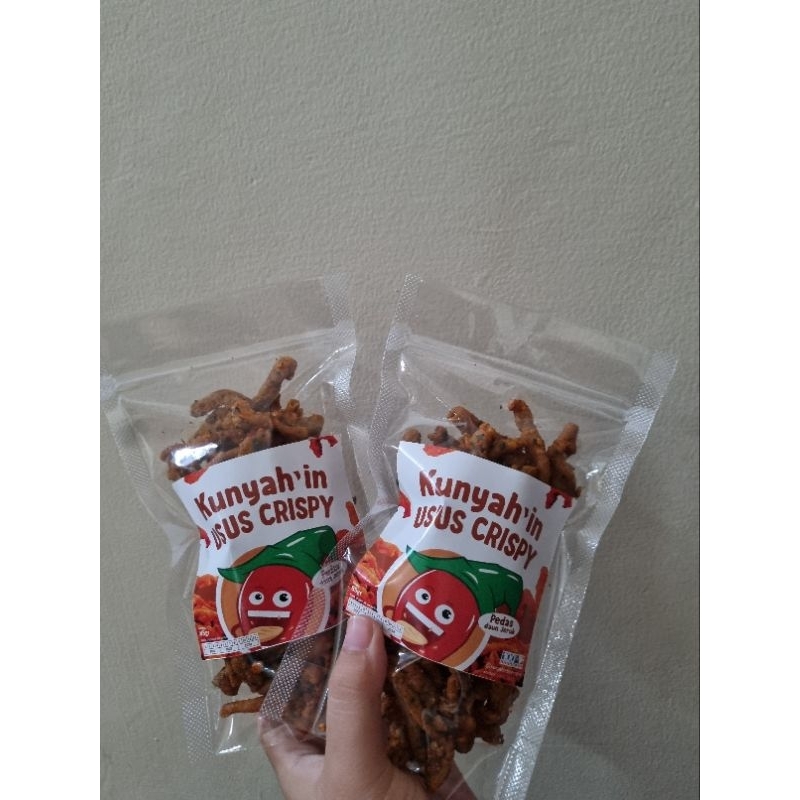 

Usus Krispy Pedas Daun Jeruk