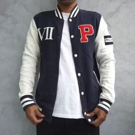 Polham varsity fleece jacket