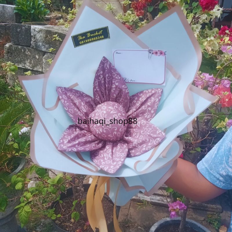 buket hijab segi empat motif murah