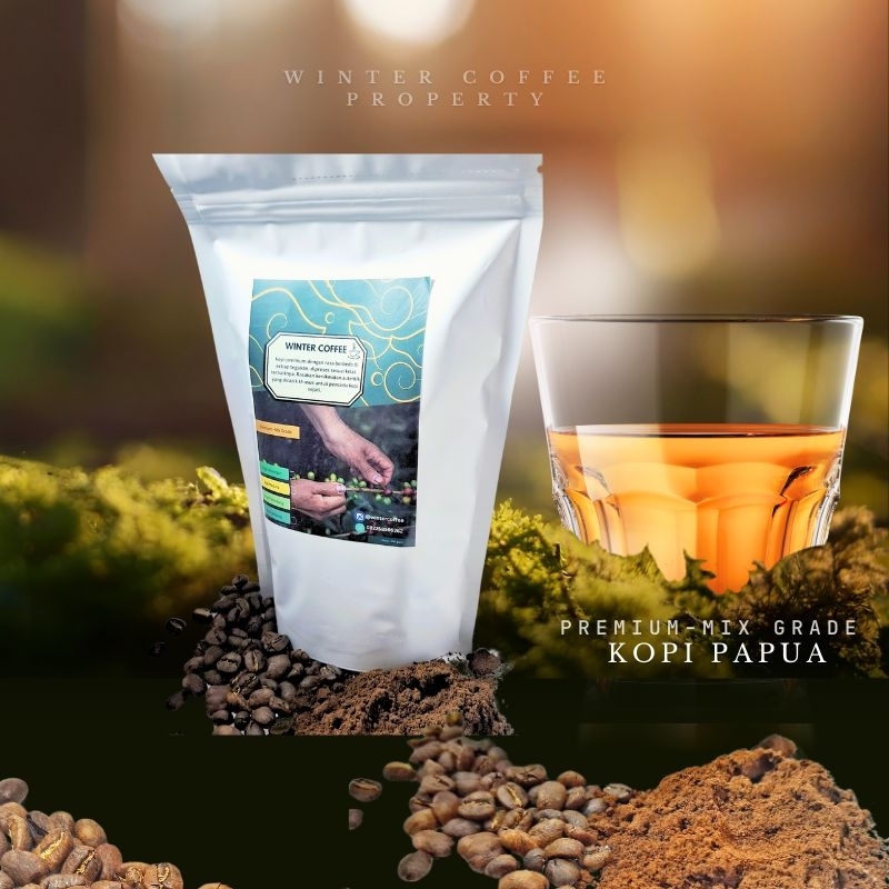 

Kopi Asli Papua Wamena | Original Pegunungan Papua | Asli Kopi Bubuk Papua