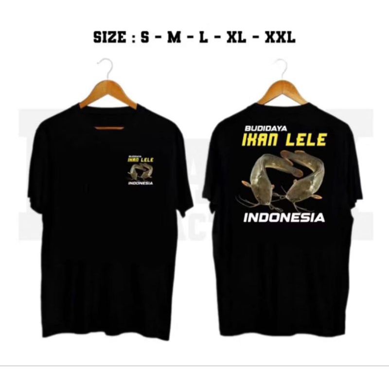 KAOS BUDIDAYA IKAN LELE INDONESIA