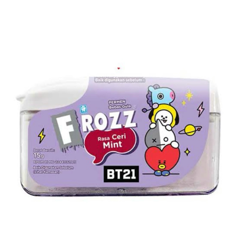 

Frozz Permen BT21 - Cherry Mint - Ceri Mint