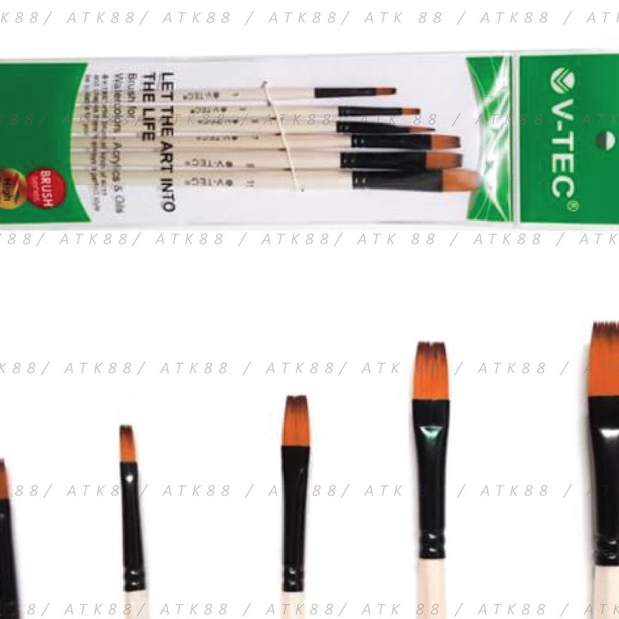 

Terbaik VTec Brush A17H Set 6 Kuas Lukis Set isi 6 VTEC Artist Brush