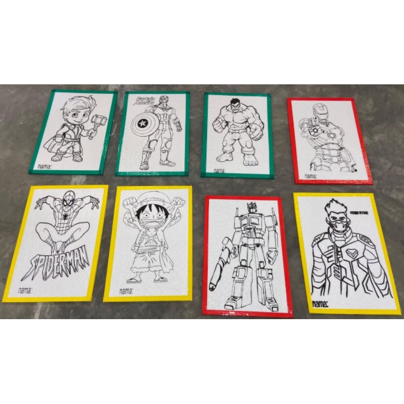 

Sterofoam Mewarnai Anak