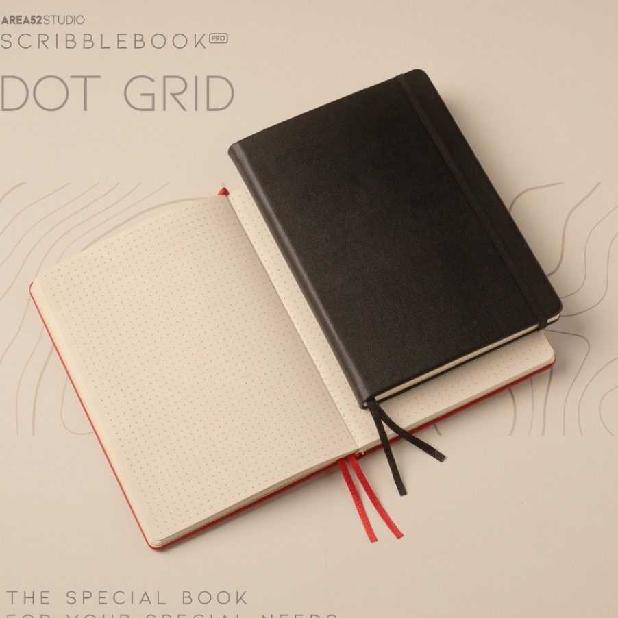 

KP8 Scribblebook Pro DOT GRID Dotted Journal