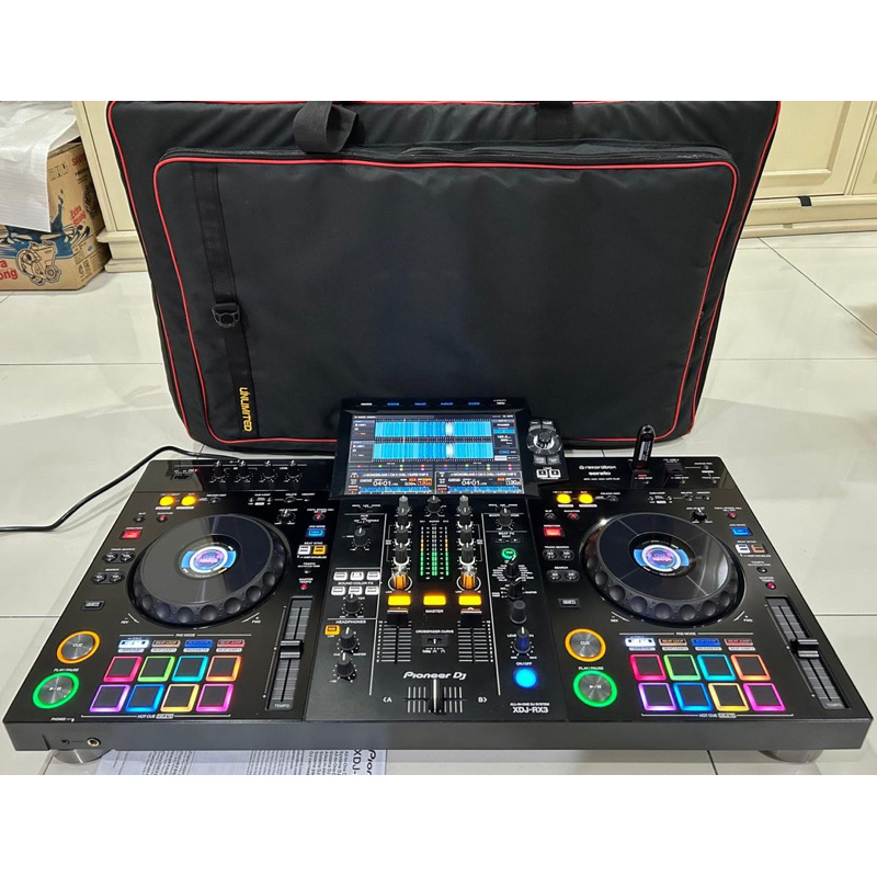 Alat DJ Pioneer XDJ RX3 Touchscreen + Tas Controller DJ RX 3 Fullset Manual Book Rekordbox Operation