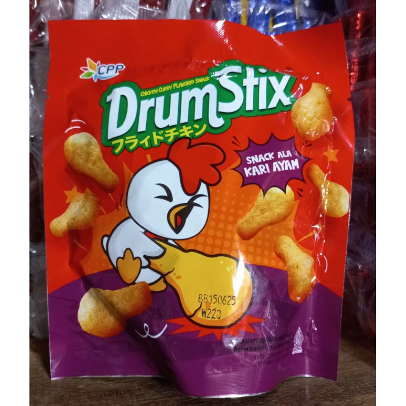 

Drum Stix Snack Ala Kari Ayam Isi @30g
