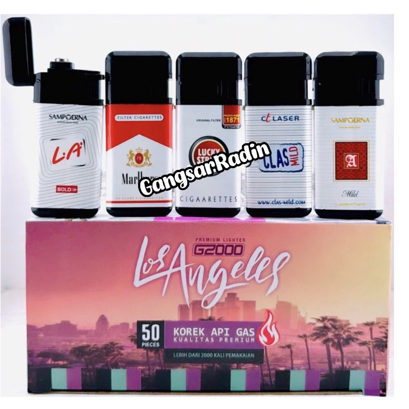 Korek Bara senter G2000 London / Los Angels / Paris bara spinner isi 50 pcs