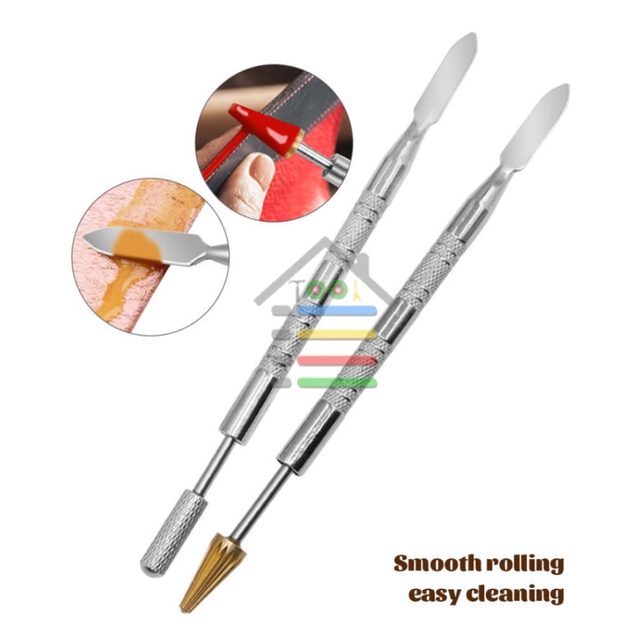 

murah DUAL HEAD BRUSH PEN ROLLER PENGOLES CAT KULIT EDGE 2IN1
