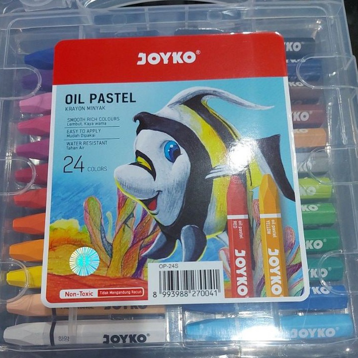 

Terkini joyko oil pastel 24 colors krayon minyak