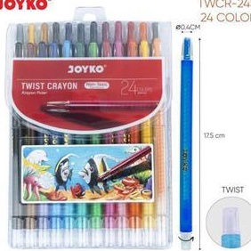 

Premium D Crayon Putar Titi Joyko 24 Warna
