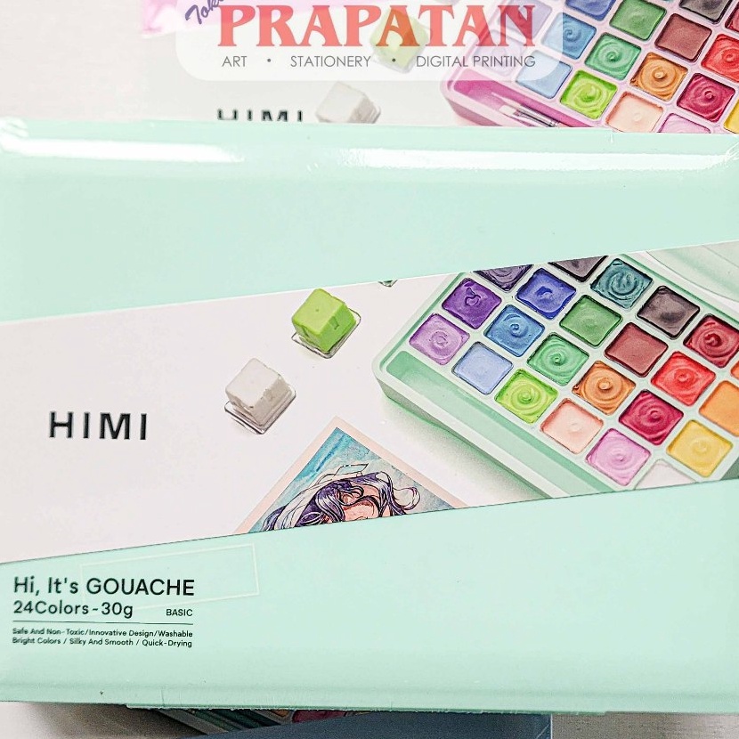 

Kilat Miya Himi Gouache 24x3ml Cat Gouache