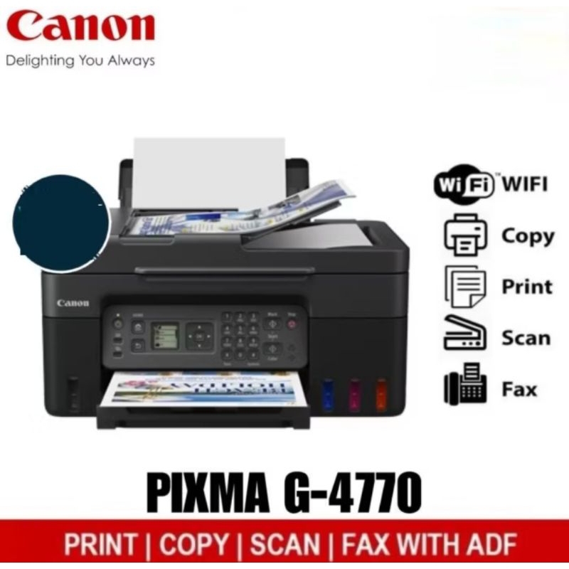 printer g4770 print scan coppy f4  wifi dan fax adf f4