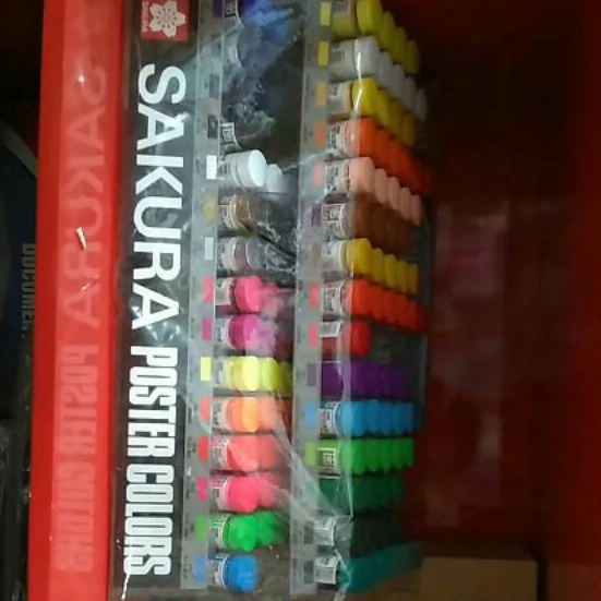 

HJ6 Cat sakura poster 15 ml selain metalic dan fluo