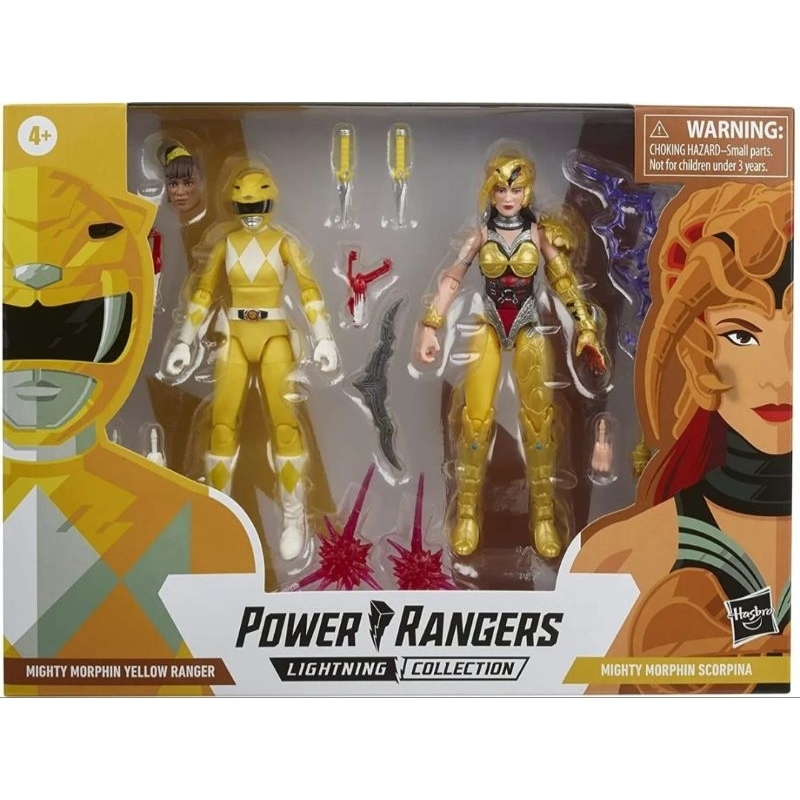 Power Rangers Lightning Collection Yellow Ranger Aisha Scorpina