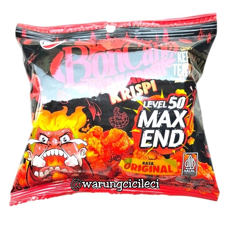 

SNACK BONCABE / BON CABE MAKARONI KRISPI LEVEL 50 MAX END 20g