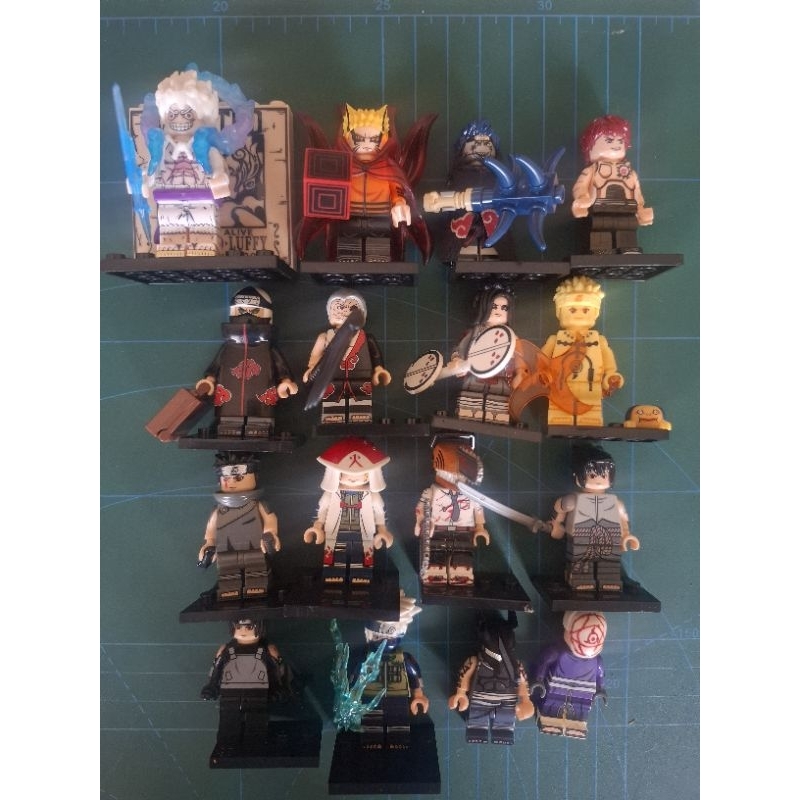 Lego Minifigure Anime Naruto dkk