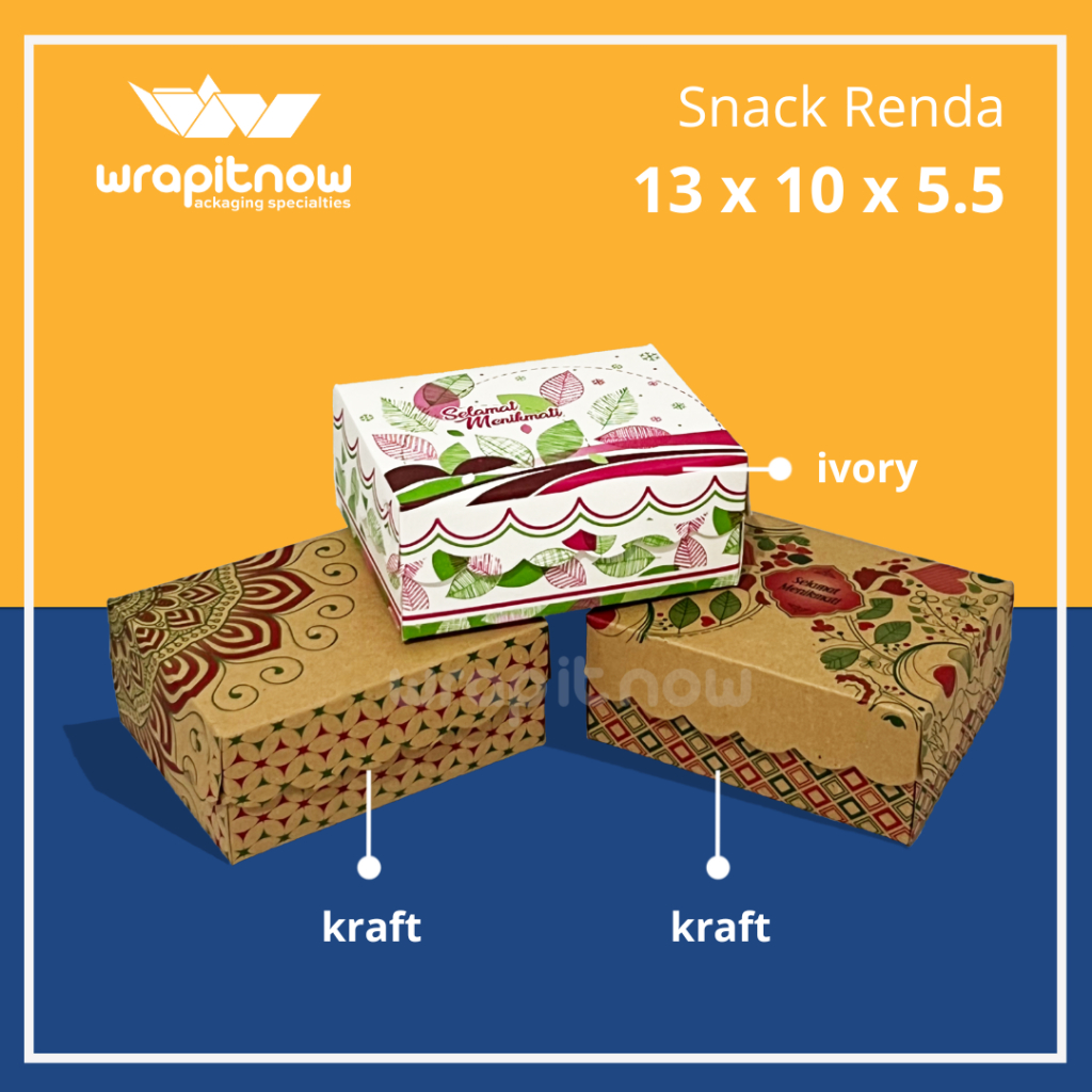 

Dus renda 13x10x6 dus snack jajanan pasar hajatan molen pabrik dus kemasan makanan motif murah