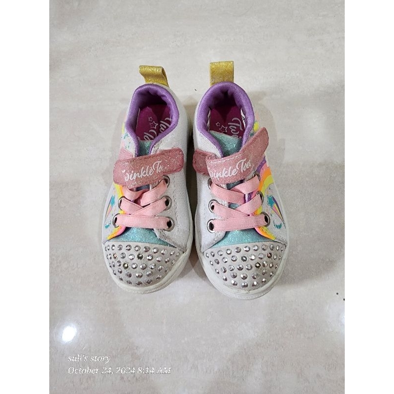 preeloved sepatu skechers Twinkle Toes anak balita
